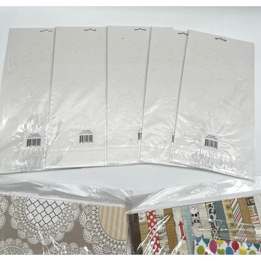 Scrapbooking Kit Craft Lot Echo Park Simple Stories Teresa Collins & More